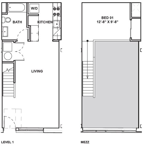 A floor plan shows a bedroom sized at 12 feet by 9 feet.